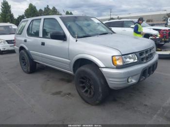  Salvage Isuzu Rodeo