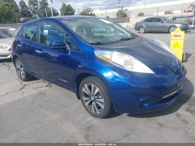  Salvage Nissan LEAF