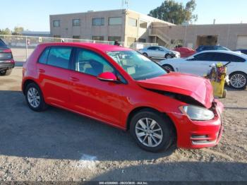  Salvage Volkswagen Golf