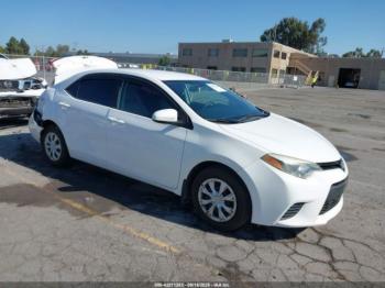  Salvage Toyota Corolla
