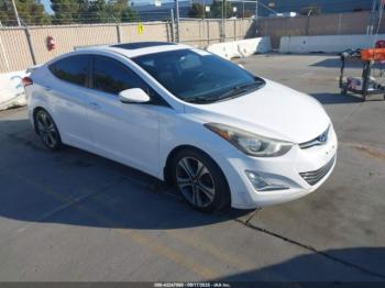  Salvage Hyundai ELANTRA
