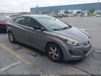  Salvage Hyundai ELANTRA