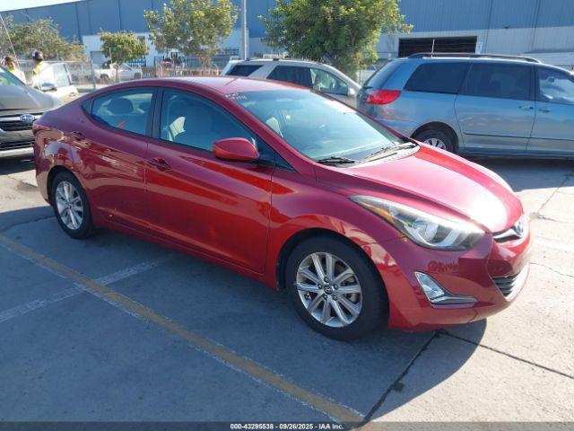  Salvage Hyundai ELANTRA