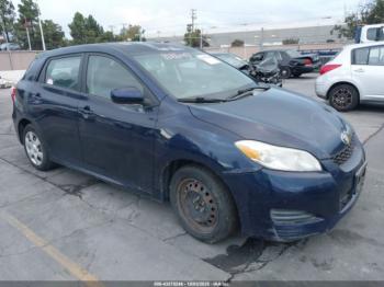  Salvage Toyota Matrix