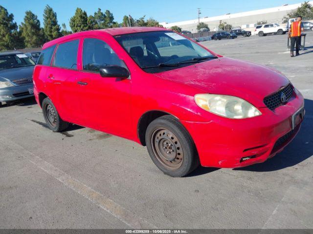  Salvage Toyota Matrix