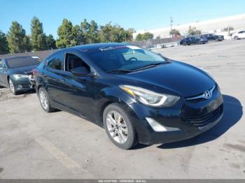  Salvage Hyundai ELANTRA