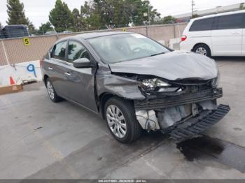  Salvage Nissan Sentra