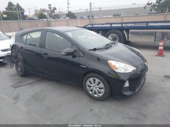  Salvage Toyota Prius c