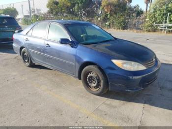  Salvage Toyota Camry