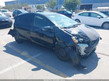  Salvage Toyota Prius c