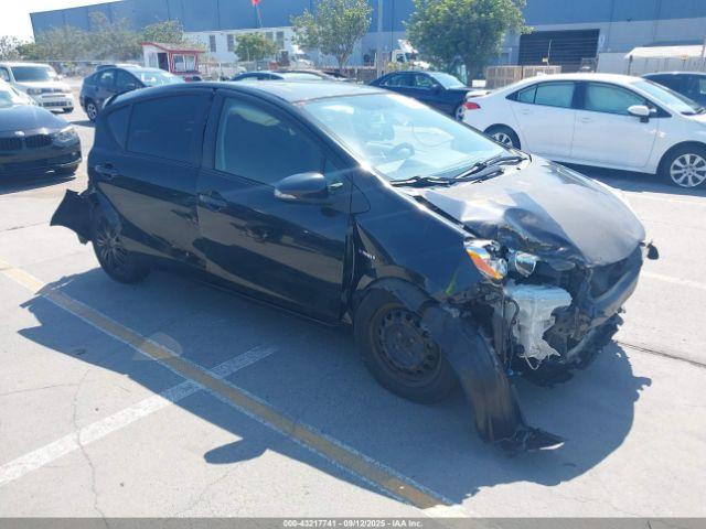  Salvage Toyota Prius c