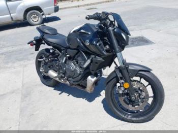  Salvage Yamaha Mt07