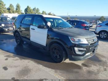  Salvage Ford Utility Police Intercepto