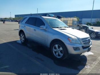  Salvage Mercedes-Benz M-Class