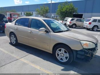  Salvage Chevrolet Malibu
