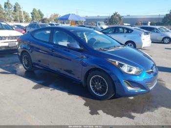  Salvage Hyundai ELANTRA