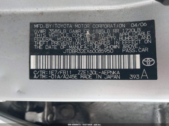 Toyota Corolla Le Image 4