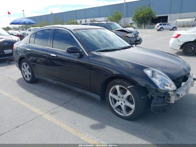  Salvage INFINITI G35
