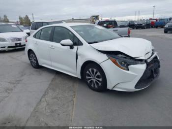  Salvage Toyota Corolla