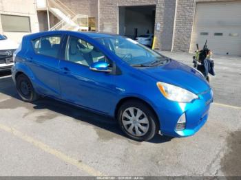  Salvage Toyota Prius c