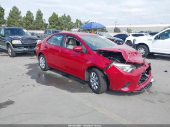  Salvage Toyota Corolla