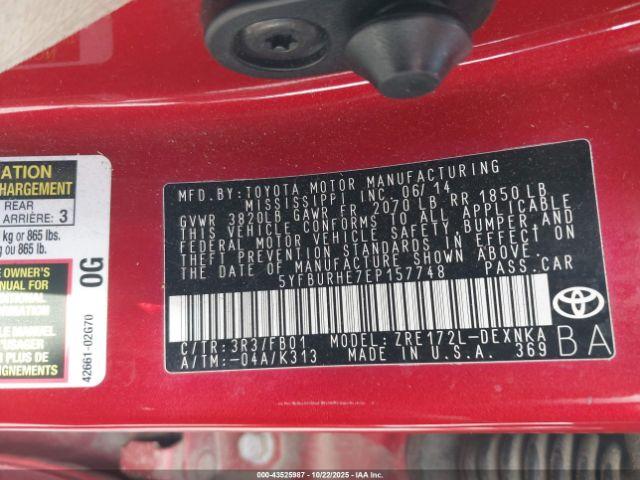 Toyota Corolla Le Image 16