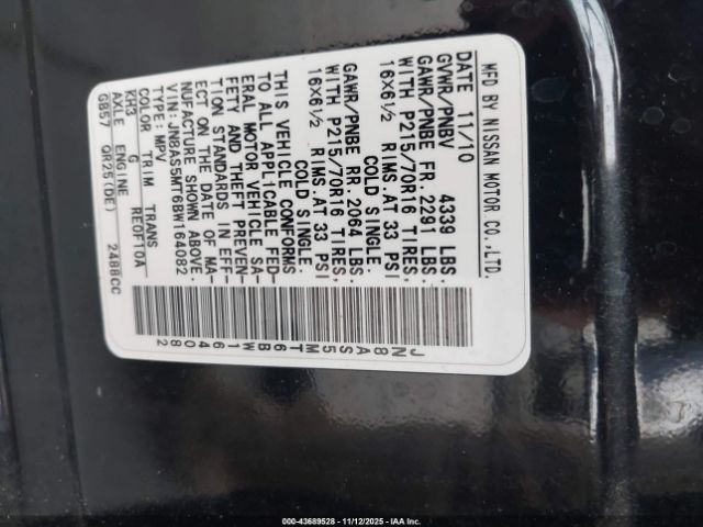 Nissan Rogue S Image 9