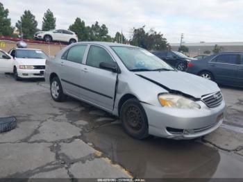  Salvage Toyota Corolla