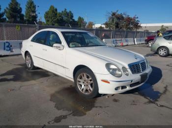  Salvage Mercedes-Benz E-Class