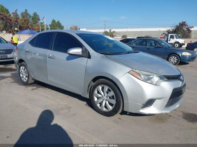  Salvage Toyota Corolla