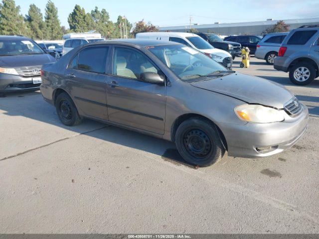  Salvage Toyota Corolla
