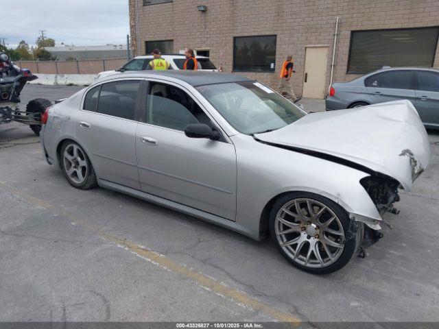  Salvage INFINITI G35
