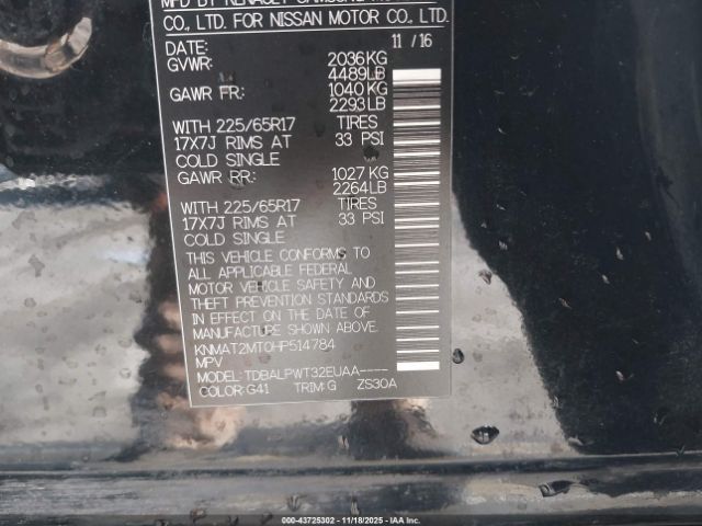 Nissan Rogue S Image 16