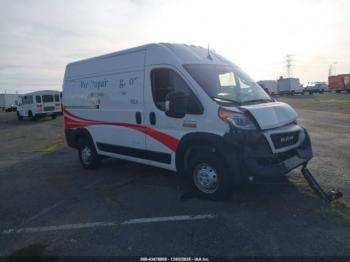  Salvage Dodge Promaster 2500