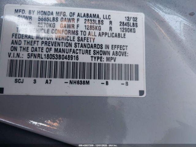 Honda Odyssey Ex-l Image 11