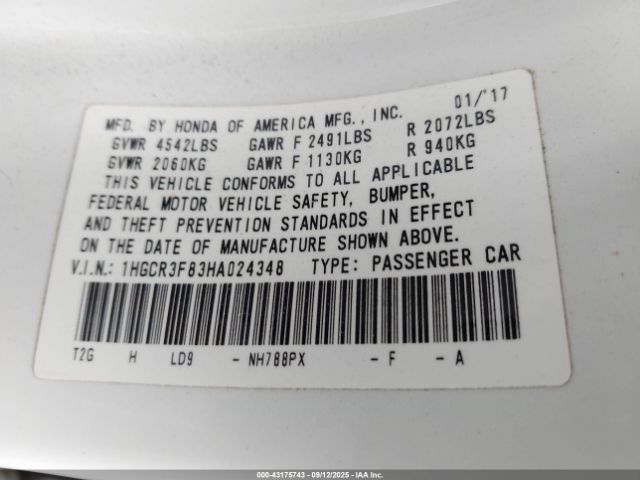 Honda Accord Ex-l V6 Image 16