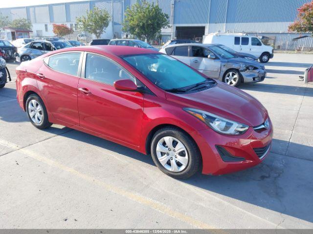  Salvage Hyundai ELANTRA