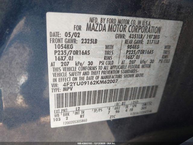 Mazda Tribute Image 8