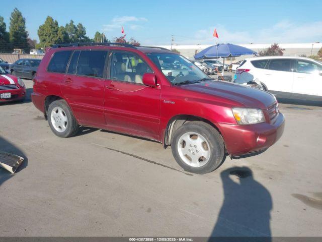  Salvage Toyota Highlander