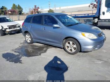  Salvage Toyota Matrix