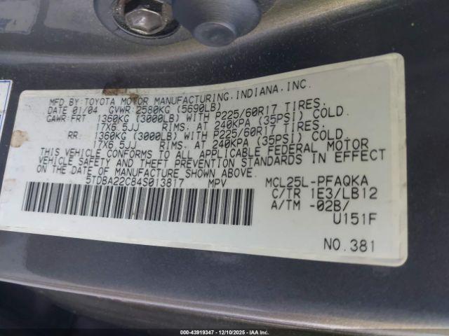 Toyota Sienna Xle Limited Image 5