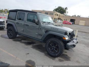  Salvage Jeep Wrangler