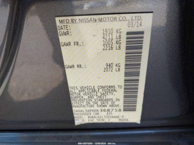 Nissan Altima 2.5 Sl Image 5