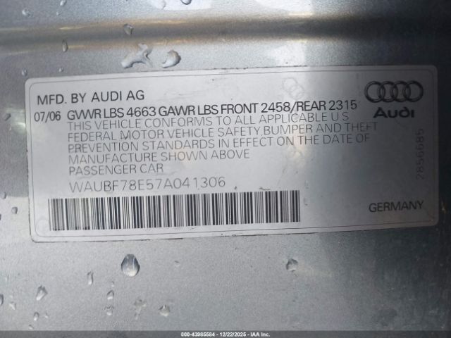 Audi A4 2.0t Image 4