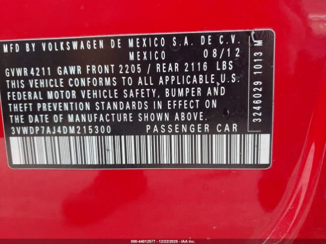 Volkswagen Jetta 2.5l Se Image 3