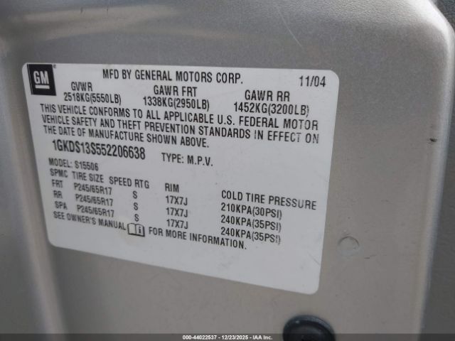 GMC Envoy Slt Image 9