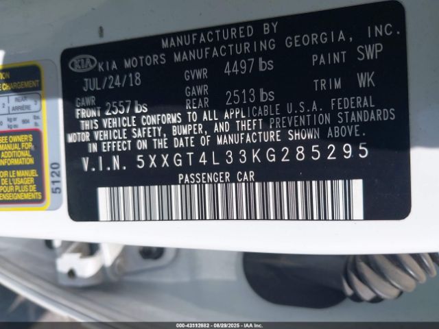 Kia Optima Lx Image 7