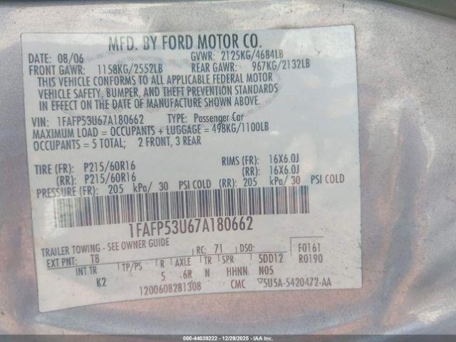 Ford Taurus Se Image 6