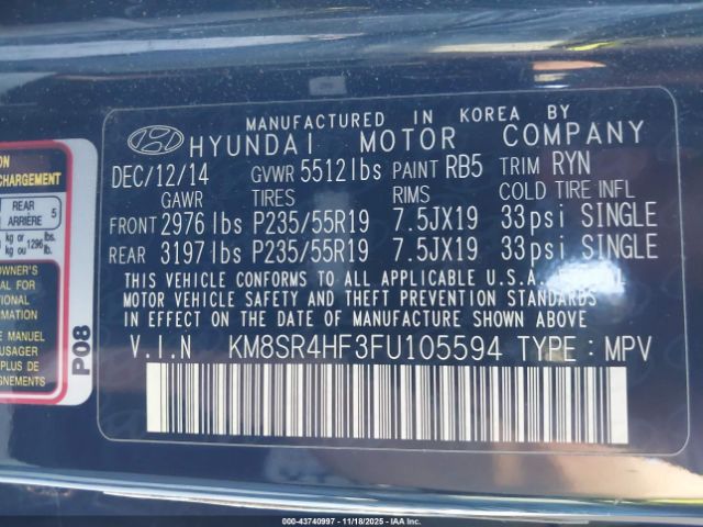 Hyundai SANTA FE Gls Image 11