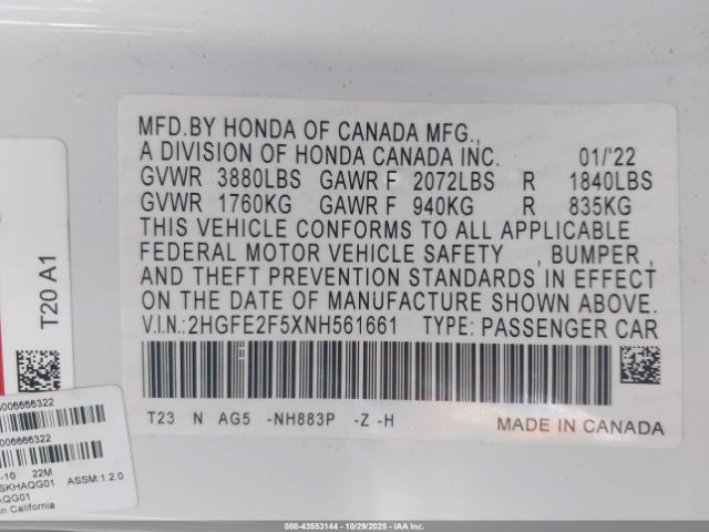 Honda Civic Sport Image 6